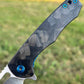 DFF-002 Forged Marble Carbonfiber Folding Knife