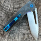 DFF-002 Forged Marble Carbonfiber Folding Knife