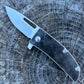 DFF-001 Forged Marble Carbonfiber Folding Knife